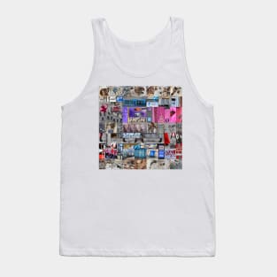 Crete-Heraklion Barcode Tank Top